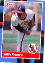 1988 Donruss Baseball Cards    135     Willie Fraser